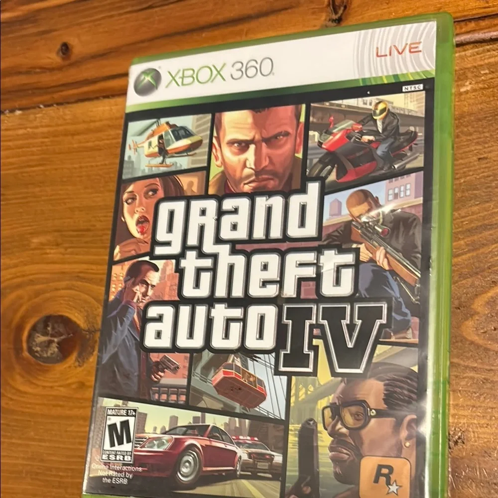 Grand Theft Auto IV for 360 - Green Case
